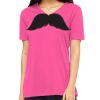 Bella Ladies' Relaxed Jersey V-Neck T-Shirt Thumbnail