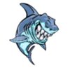 Shark mascot clipart
