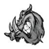 Boar or razorback mascot clipart