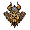 Viking mascot clipart