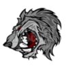 Wolf mascot clipart 2