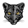 Panther mascot clipart