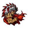 Indian chief mascot clipart 3
