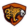 Leopard mascot clipart 2
