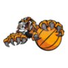 Tiger basketball clipart