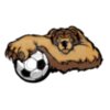 Bear soccer clipart 2
