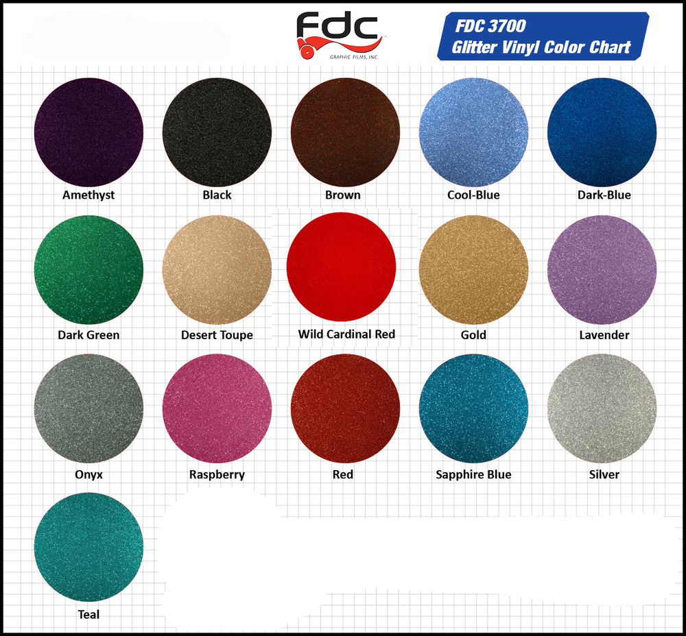 Fdc Vinyl Color Chart